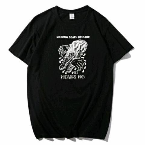 Tshirr Band Punk Moscow Death Brigade No Means No
