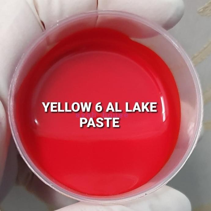 

Yellow 6 Al Lake Paste 15g/Pewarna Kosmetik Cair