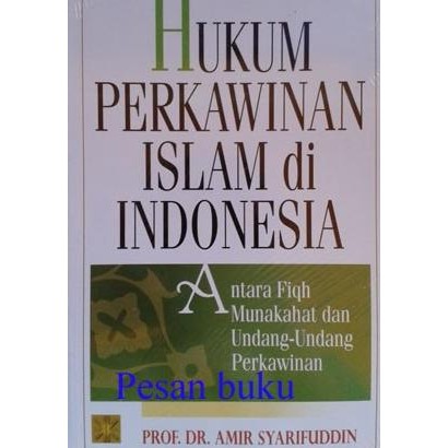 

Buku Hukum Perkawinan Islam di Indonesia SMD