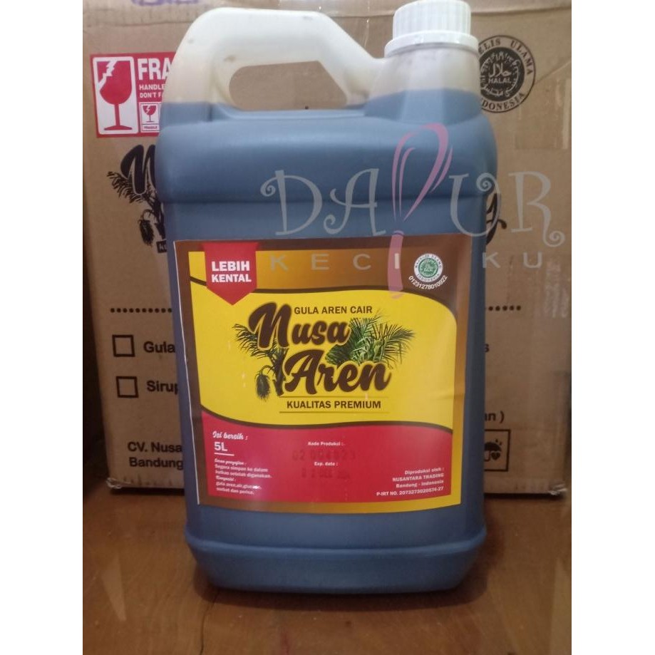 

Gula Aren cair Nusa Aren 5 liter / liquid 5Lt / 5L