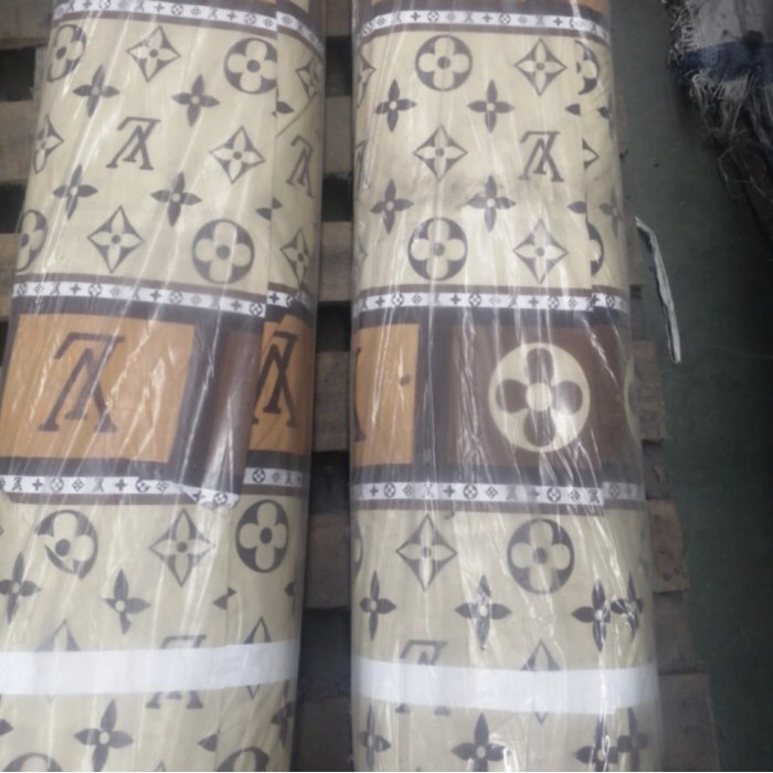 Kain Motif Lv per Roll untuk Sprei