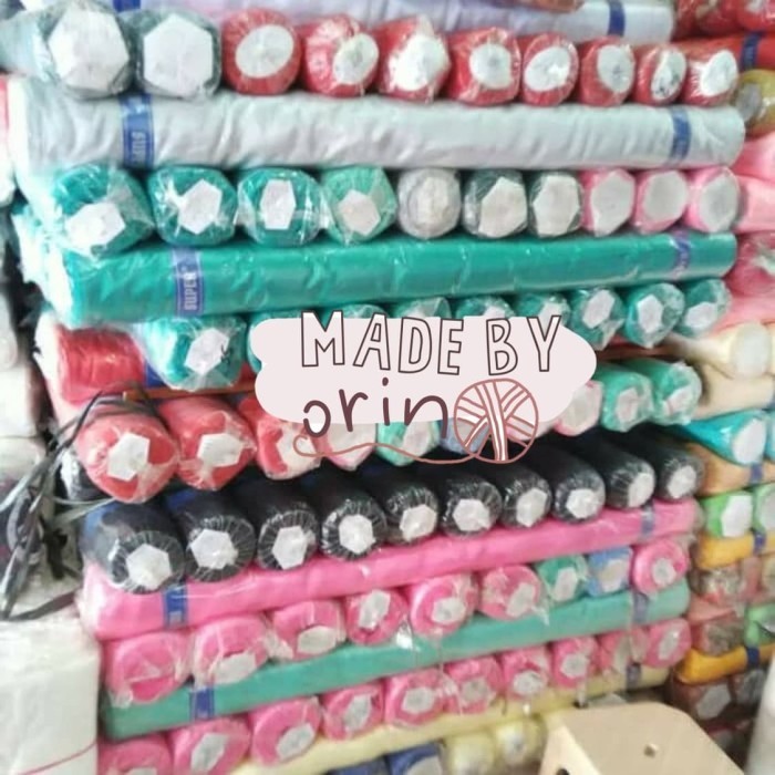 Kain Saten Satin Dekor 1 Roll