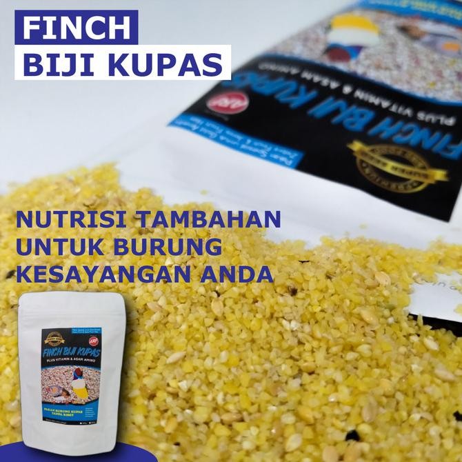 Pakan Burung Finch Biji Kupas Trisakti Bird Farm- Kemasan 1 Kg (New) TMA