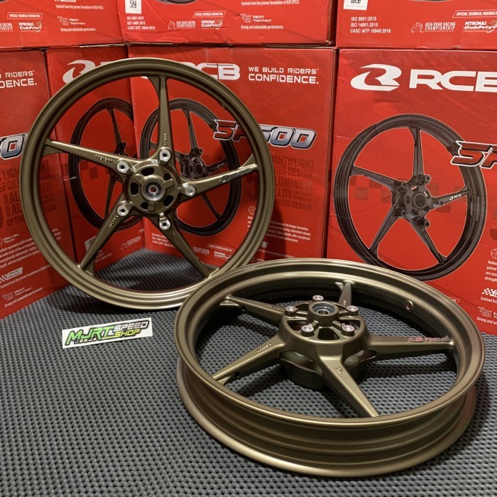VELG RACING BOY RCB SP500 FOR MX KING SIZE 185/250-17 JUPITER SIZE 140/160-17 NMAX NEW 300/350-13