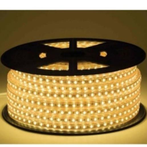 Rt-4 Paket Lampu Led Strip 5050 Selang 11 Meter S/D 20 Meter Lengkap Tinggal Colok + Socket  Lampu H