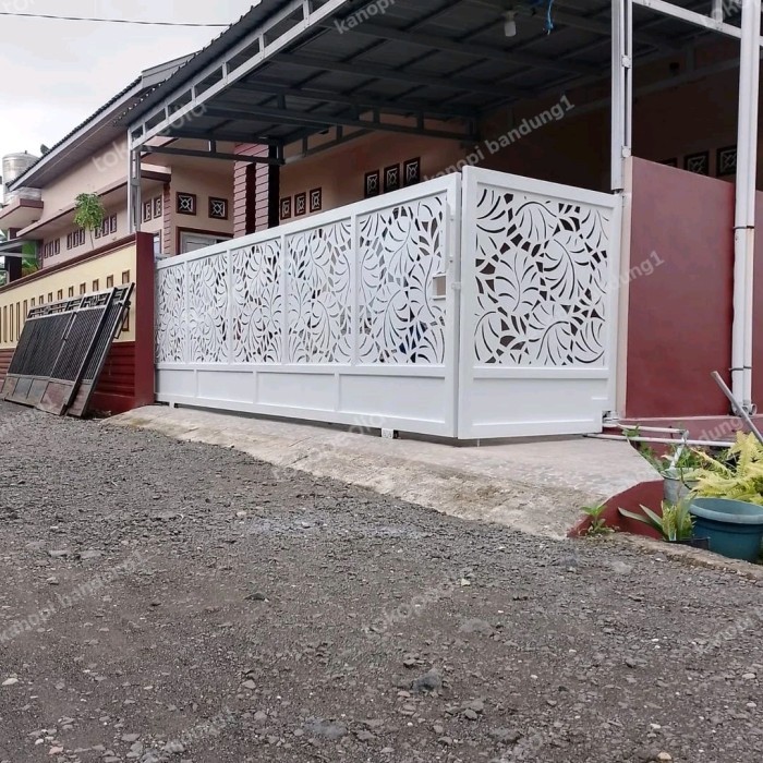 PAGAR MINIMALIS CUTTING LASER CANTIK & MEWAH BANDUNG CIMAHI 1424
