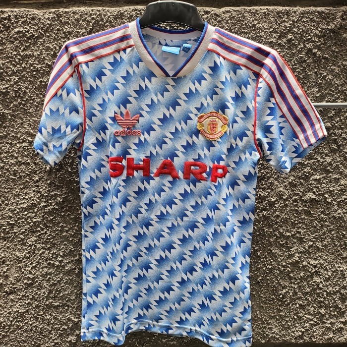 JERSEY ORIGINAL MANCHESTER UNITED 1990/1992 AWAY CANTONA REPRO