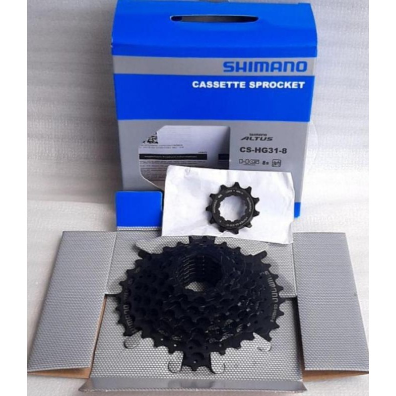 Sprocket Shimano Hg-31 8 Speed Megarange11-13-15-17-20-23-26-30-32-34T  Ready