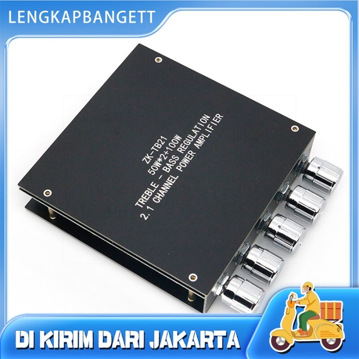 ZK-TB21 TPA3116D2 Bluetooth 5.0 Subwoofer Amplifier Board 50WX2+100W