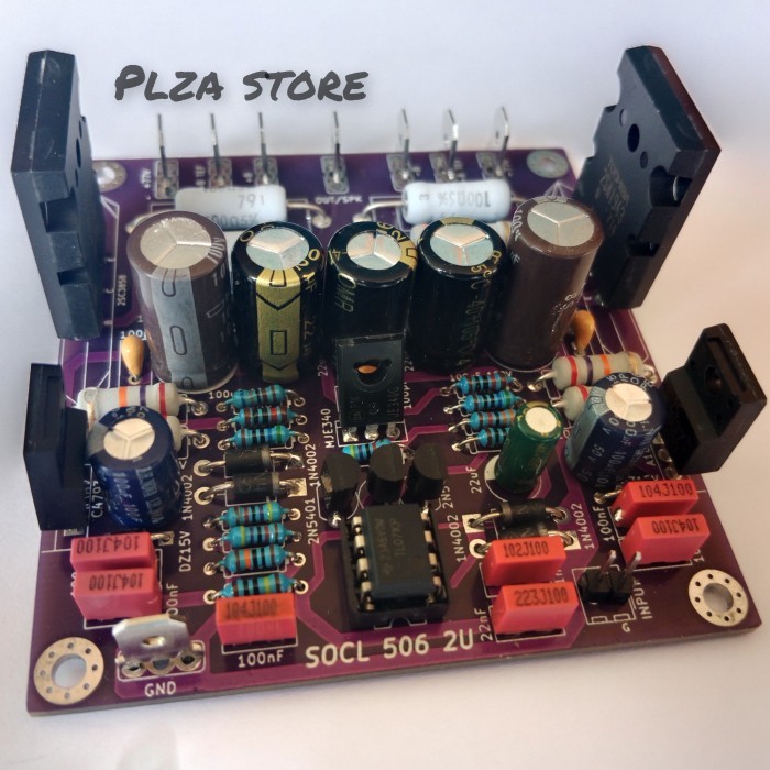 Kit driver power amplifier SOCL 506 TEF double layer 2U