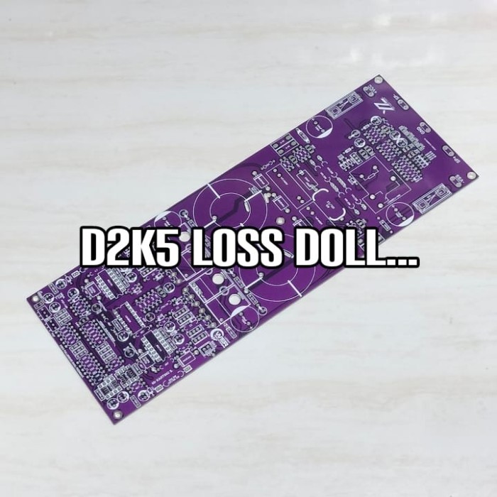 PCB D2K5 Fullbridge Class D 2k5 Power Amplifier