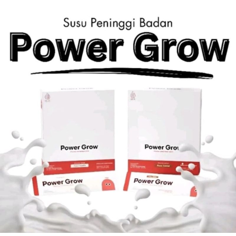 

Power Grow Susu Peninggi badan (10sachet) Usia 12-17th Asli Original