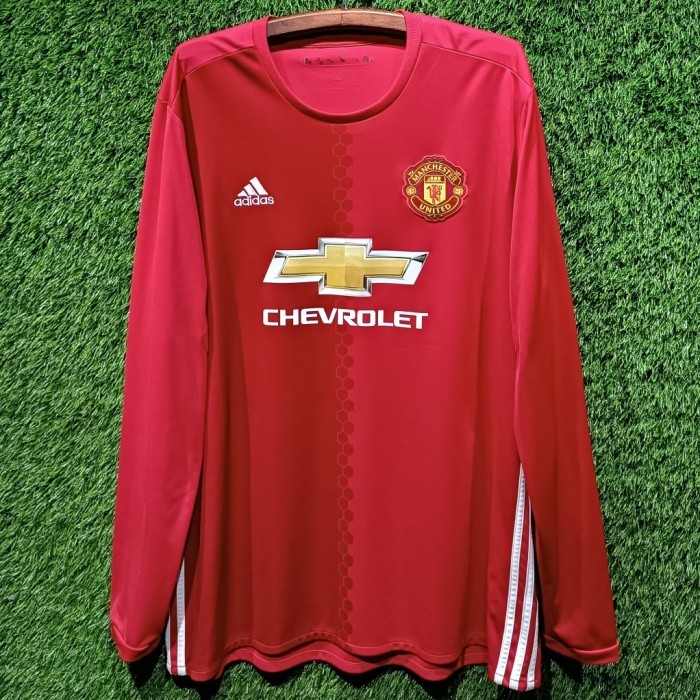 JERSEY MUFC ORIGINAL 2016-2017 HOME LONGSLEEVE XXL