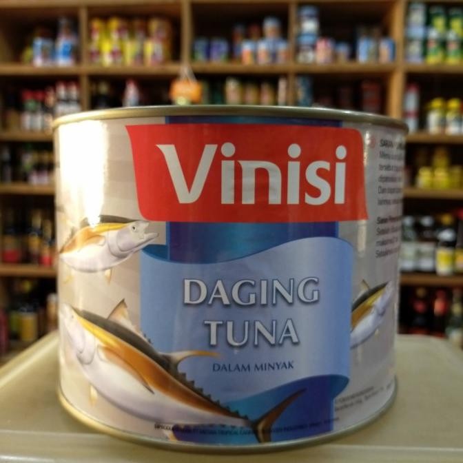 

Vinisi Daging tuna dlm Minyak/ Chunk Light Tuna 1.8kg