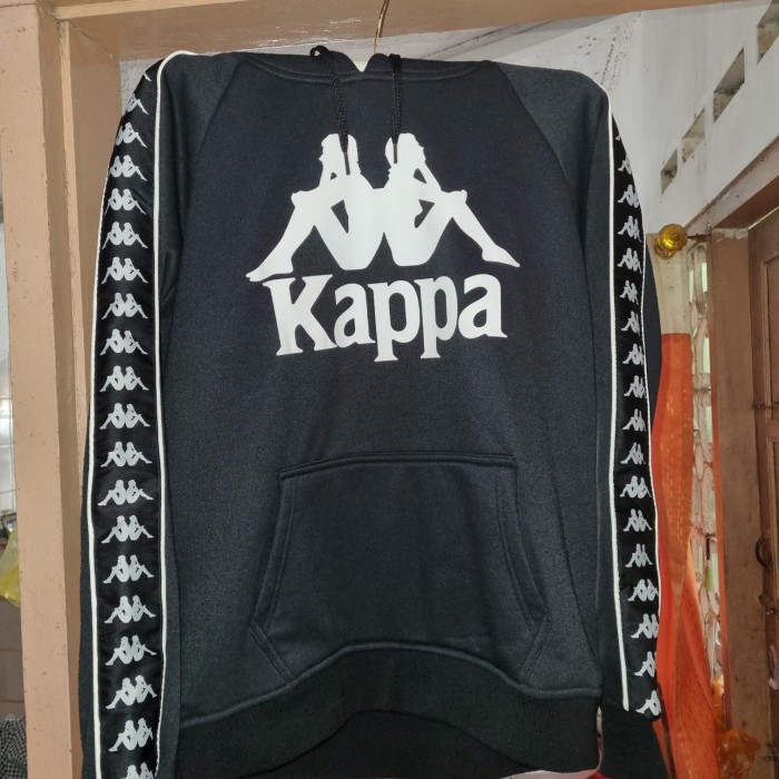 HOODIE KAPPA HITAM ORIGINAL