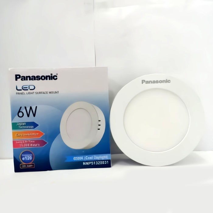 PANASONIC DOWNLIGHT LED NEO SLIM OUTBOW / TEMPEL 6 WATT BULAT
