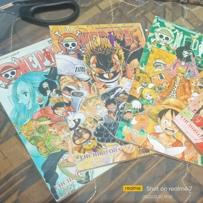 Komik One Piece 79,81,82,83 kolpri mulus cabutan ori