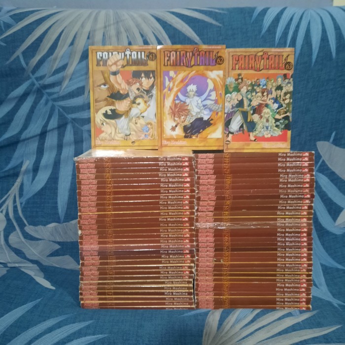 Paket Komik Fairy Tail 1-63 Zero Tamat Set Lengkap