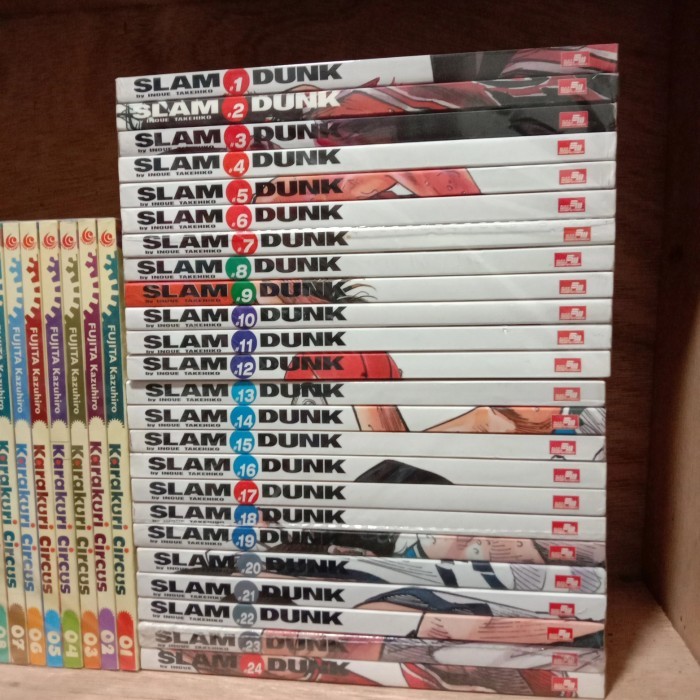 komik slamdunk deluxe 1-24 tamat kolpri