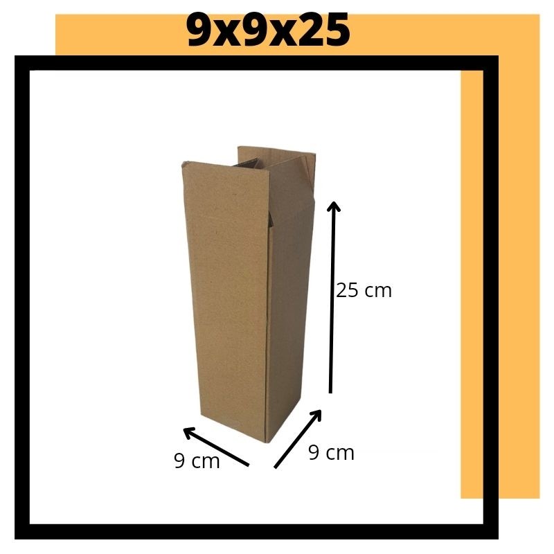 

Kardus packing 9x9x25 cm / box packaging / box olshop/ kardus kemasan / kardus multifungsi