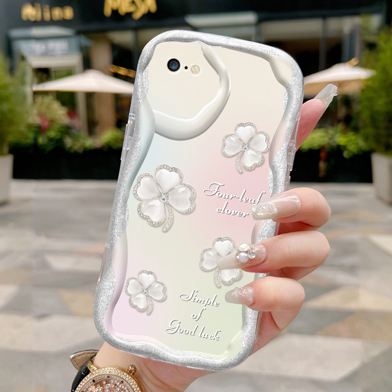 Casing Hp Untuk iPhone 6 Plus 6s Plus 7 Plus 8 Plus SE 2020 Case Casing pelindung Permata mewah cant