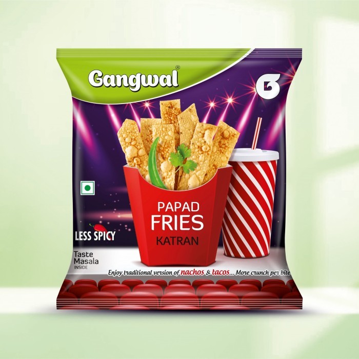 

Kualitas terbaik] GANGWAL PAPAD FRIES KATRAN 1 KG