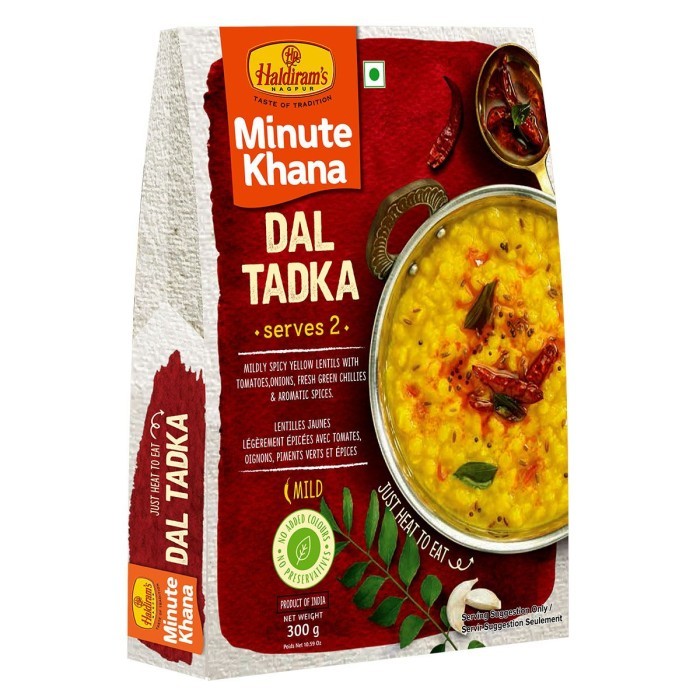 

] HALDIRAM YUMKEENZ DAL TADKA 300 GM RTE