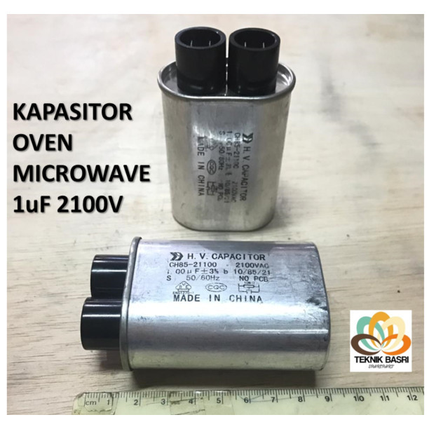 Kapasitor Capasitor microwave oven CH85 1 uF 1uF 1mF 2100V 2100 V