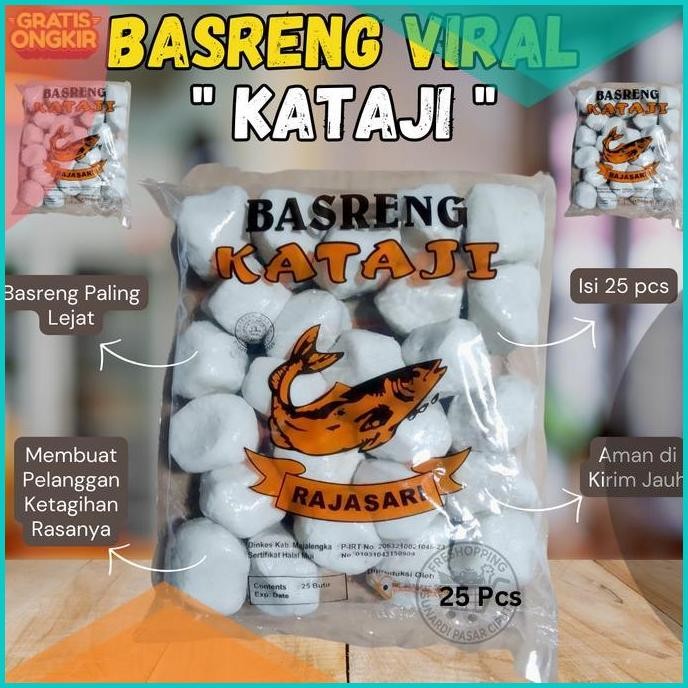 

Basreng Kataji Mentah isi 25 Butir - Bakso Goreng Kataji 140BZ4 spare