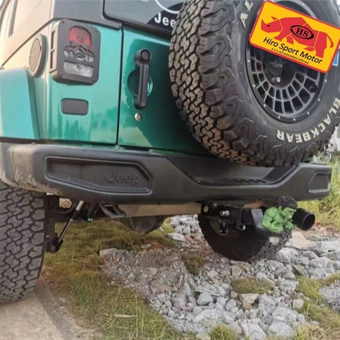 bumper belakang jeep wrangler rubicon anniversary JK