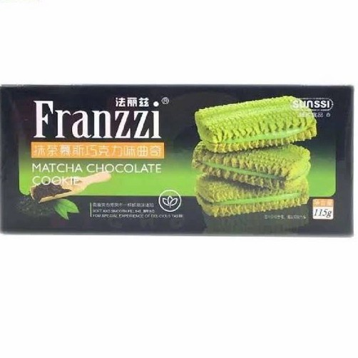 

Bya - Franzzi Matcha Chocolate Cookie 115 Gr ( 617183 )