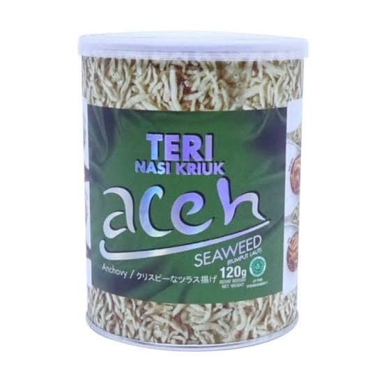 

Bya - Teri Nasi Kriuk Aceh Seaweed 120 Gr.