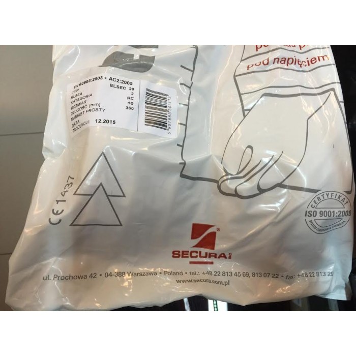 Gercep Electrical Gloves 20Kv Merk Elsec