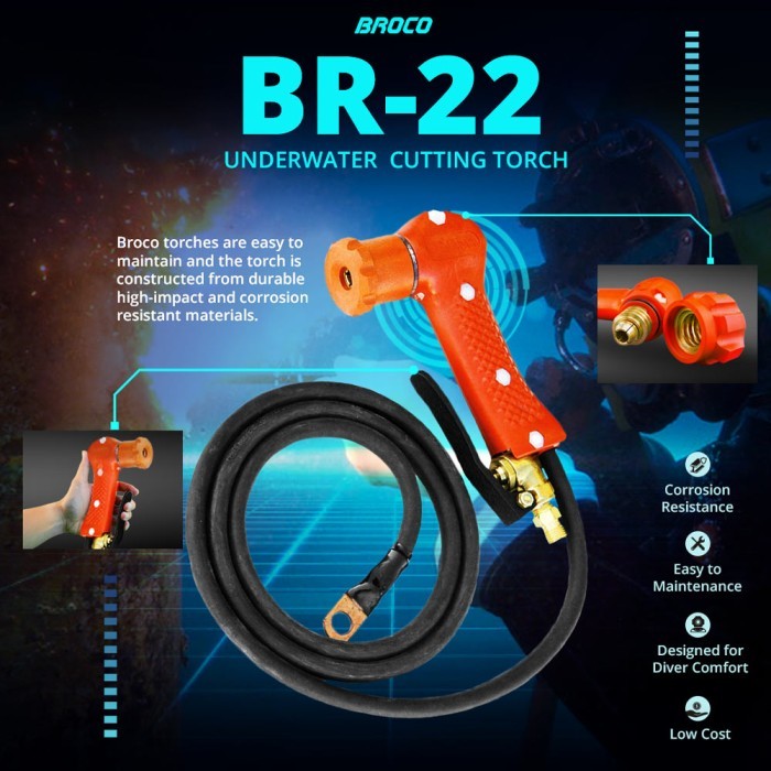 Paling Laris Broco Underwater Br-22 Cutting Torch