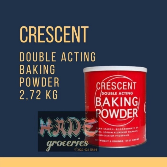 

Bya - Baking Powder Crescent 2721Gr Doble Acting