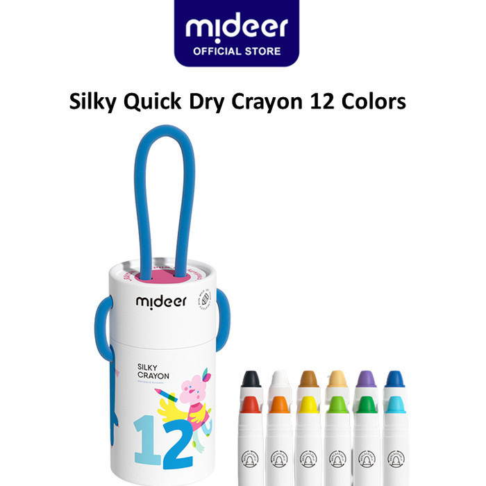 

Mideer Silky Quick Dry Crayon Mainan Edukasi Anak MD4253