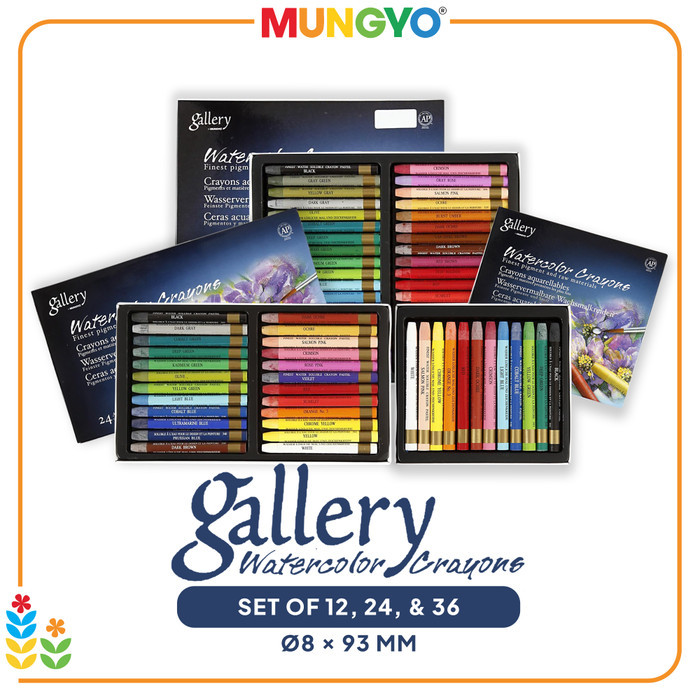 

Mungyo Gallery Watercolor Crayon Set Krayon Cat Air