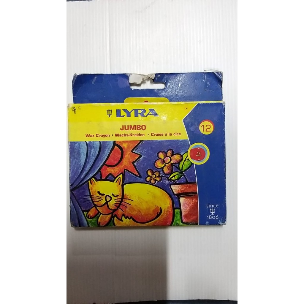 

Lyra Wax Crayon Jumbo isi 12 warna