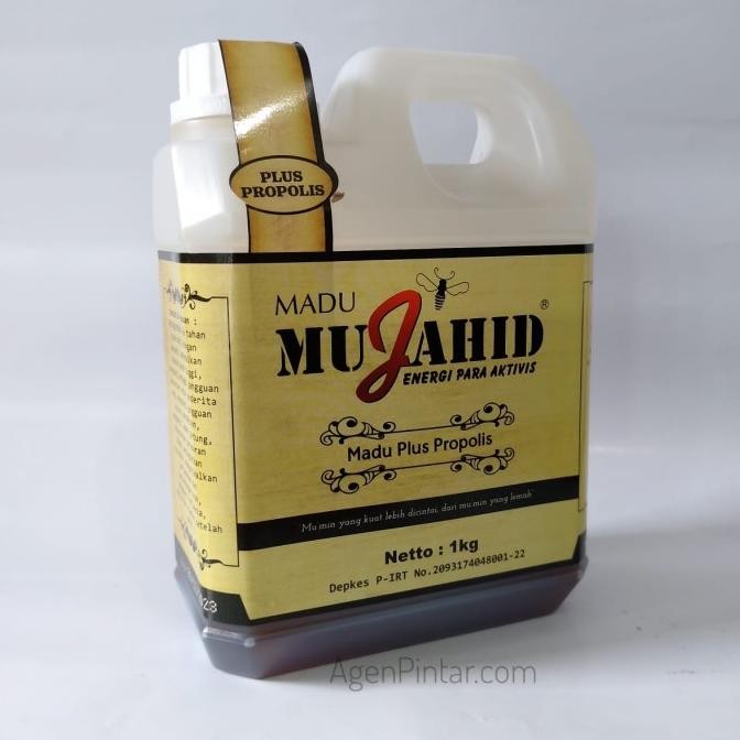 

best produk] Madu Mujahid Plus Propolis 1 kg