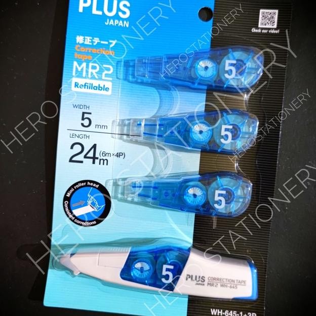

Plus Correction Tape Pita Koreksi Whiper Ni Roller Mr2 Bonus 3 Refil