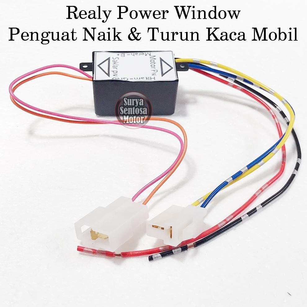 Kekinian Relay Penguat Power Window Mobil Universal Premium