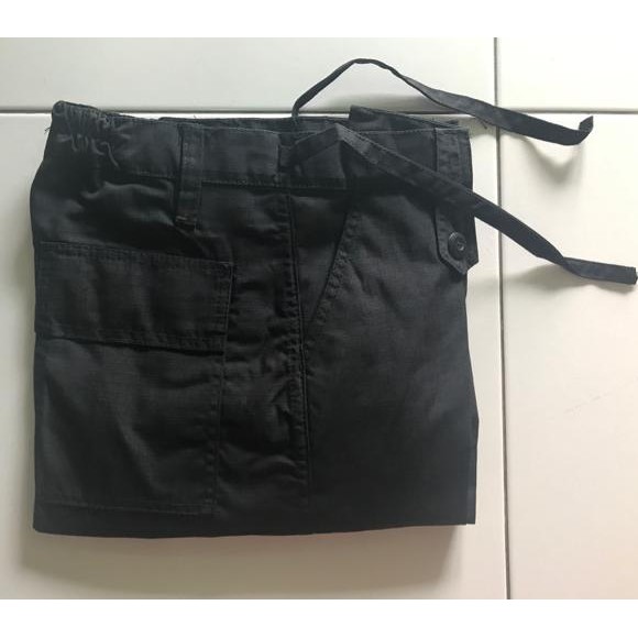 Celana PDL Hitam Bahan Ripstok Kotak kotak NHS