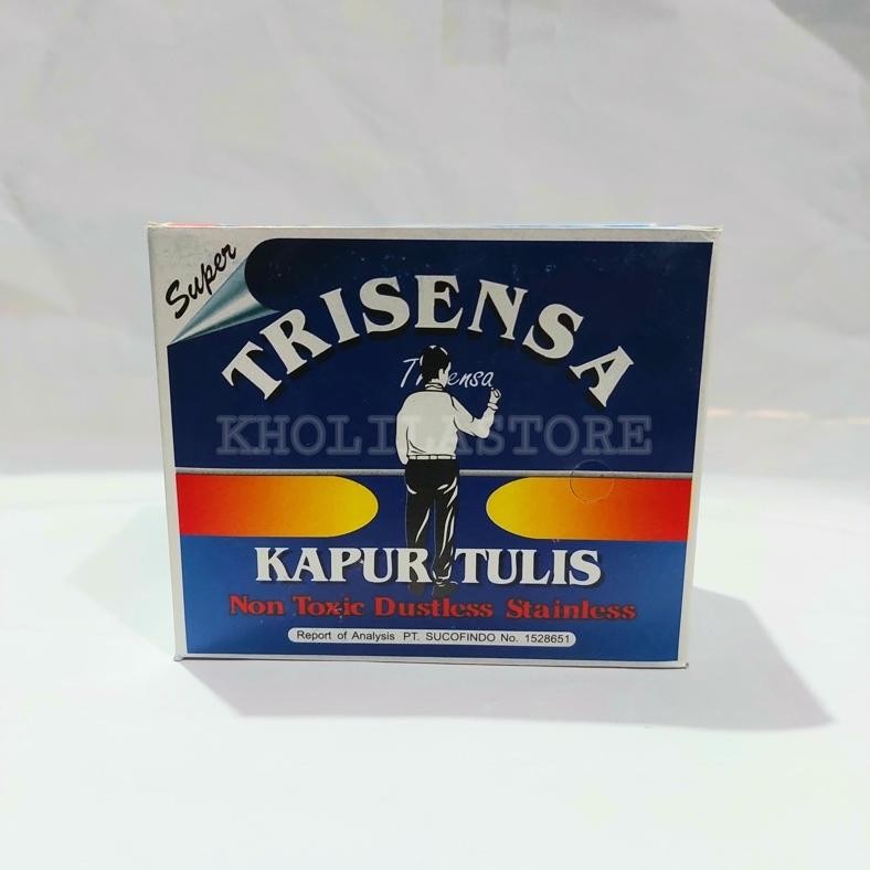 

Kapur Papan Tulis Trisensa Putih isi 50 pcs yang laris