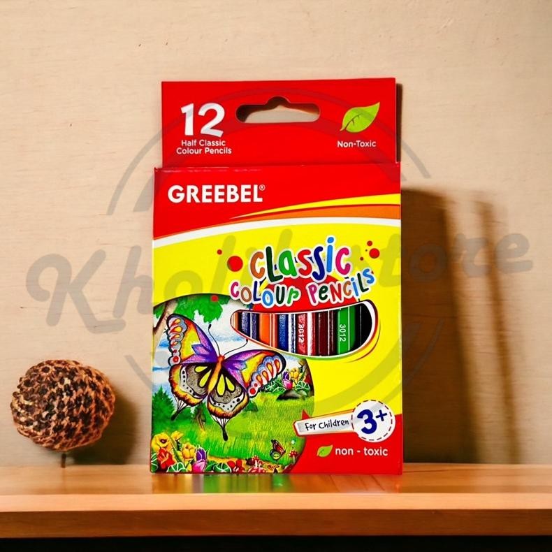 

Pensil Warna Pendek 12W Greebel Classic yang laris