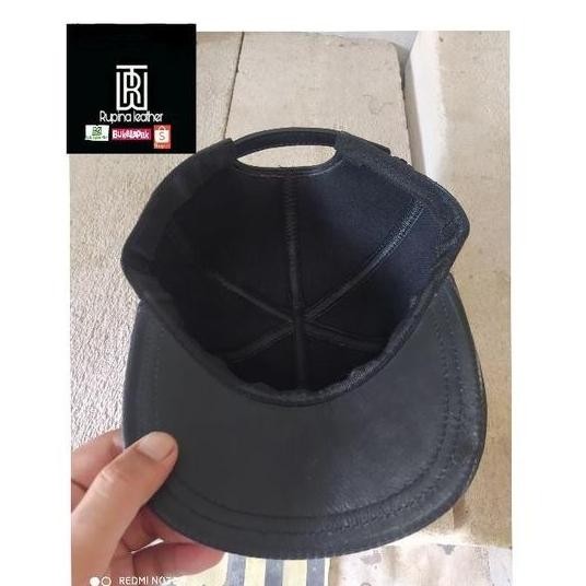 Topi Pria Topi Basebal Topi Kulit Ready Topi Ukuran Besar Xxl