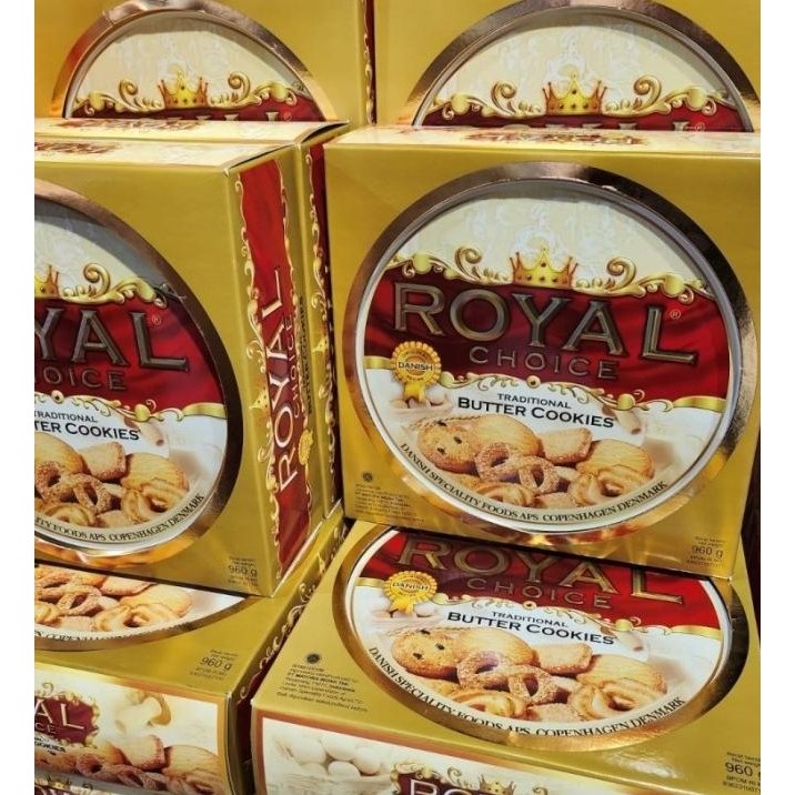 

Royal Choice Butter Cookies Biskuit Kaleng 480 Gr