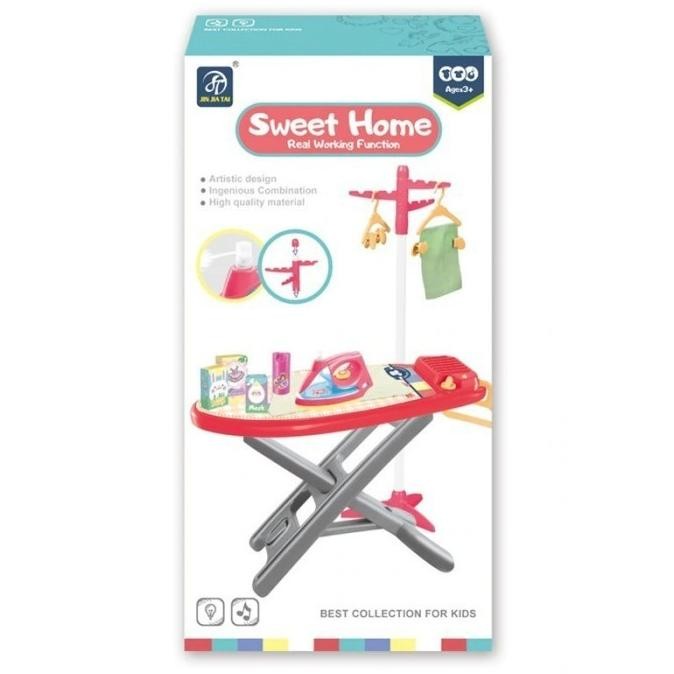 Baru Mainan Anak Perempuan Meja Setrika Besar Sweet Home Set Magical Iron / Mainan Setrika Anak 7928