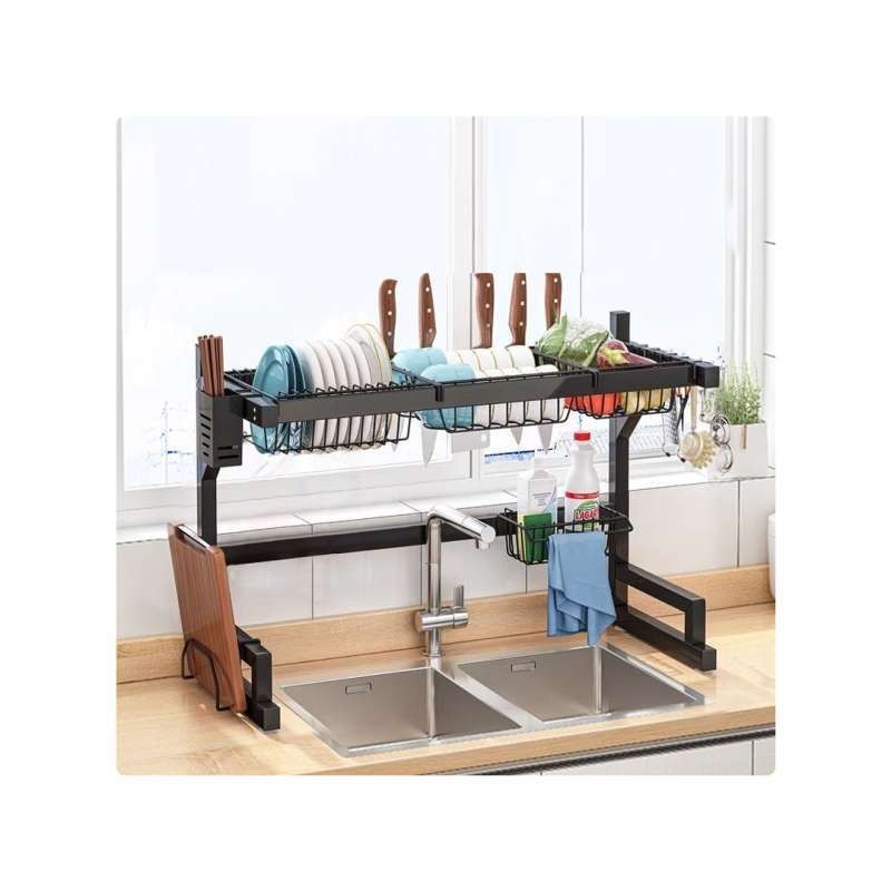 Goto Kora Rak Piring Bumbu Dapur Kitchen Rack Portable Minimalis *