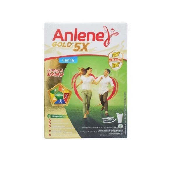 

ANLENE GOLD 5X VANILA 240 GR