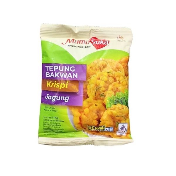 

MAMASUKA TEPUNG BAKWAN JAGUNG 180G